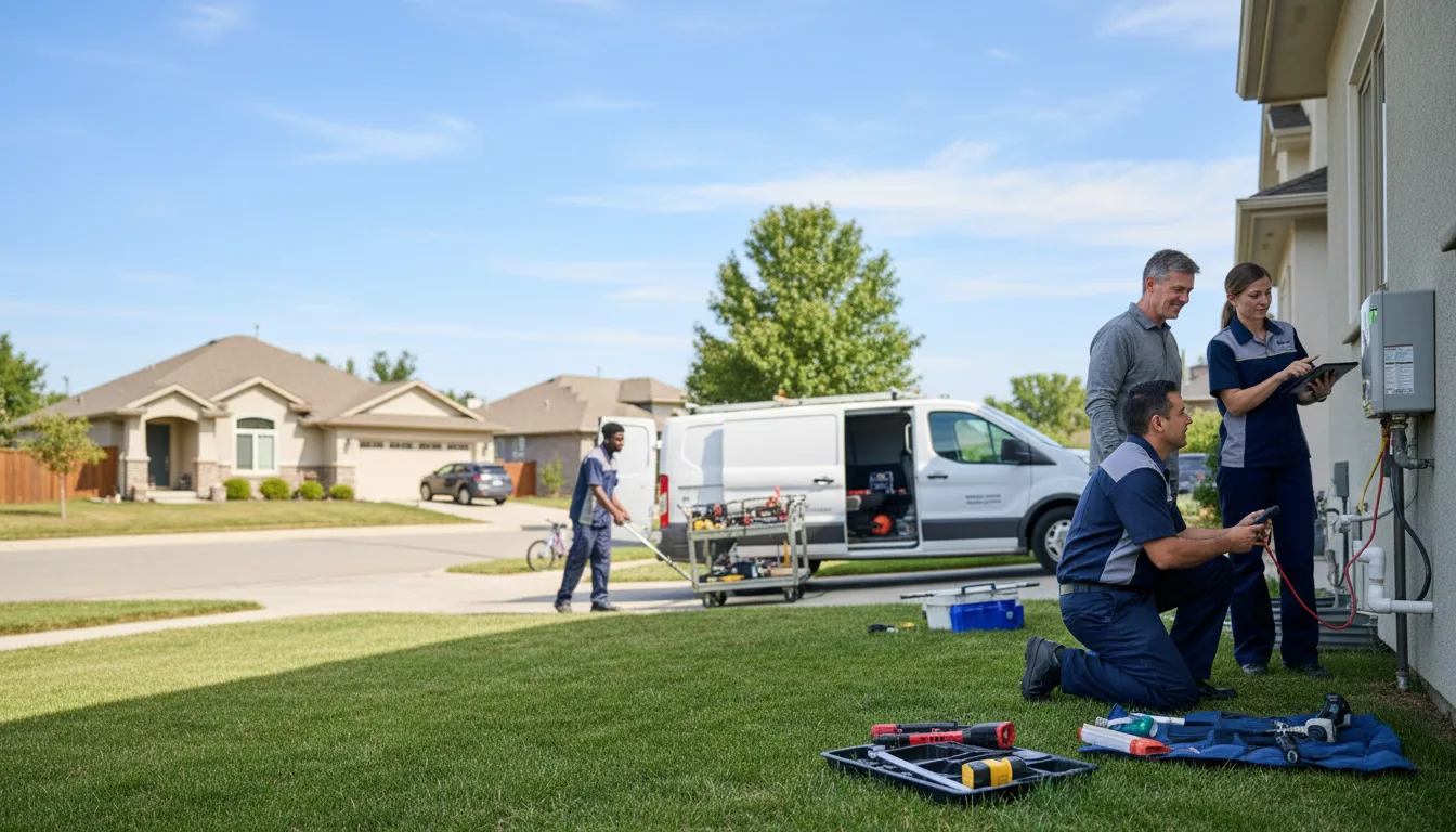 Tankless water heater service in Monroe, UT